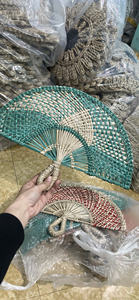 Abanico Natural Ecológico Hecho a Mano, Tejido de Hierbas Marinas, Ideal para Eventos Cultural - Product Image 5