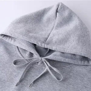 2025 Unisex Soft Custom Grey Hoodie Opciones de pedido grande para marca de invierno o UNIFORMES DE EQUIPO - Product Image 2