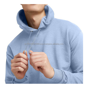 เสื้อฮู้ดดี้ผ้าฝ้ายออร์แกนิค 100% ลายพื้น พิมพ์ลายดิจิทัล สำหรับฤดูหนาว ขายส่งจำนวนมาก ปี 2025 ขายดีที่สุด - Product Image 6