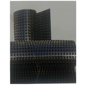 Eco Friendly Multi Purpose Dimple Drain Board Bare Core Plastic Drainage Sheet Suitable For Green <b>Building</b> Applications - Product Image 2