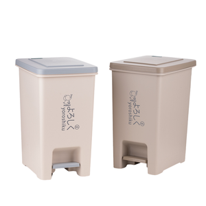 Hokori 10L ถังขยะสี่เหลี่ยมพร้อมที่จับสะดวกถังขยะพลาสติกเฟอร์นิเจอร์สมัยใหม่กระป๋องพลาสติก Vba197เวียดนาม - Product Image 2