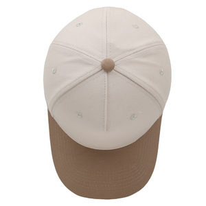 Vente en gros Casquette de camionneur pour hommes Casquette de camionneur en toile bicolore Casquettes de baseball réglables pour hommes et femmes - Product Image 2