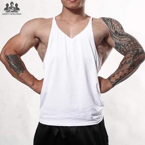 Camiseta sin mangas estilo casual para hombre, transpirable, ecológica, de secado rápido, tejida, 100% algodón, ropa deportiva. - Product Image 1