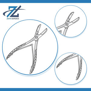 Pinza de Corte Óseo Liston con Junta Roscada, Acero Inoxidable, Mango Manual Acanalado, 150 mm de Largo, Instrumentos Quirúrgicos Rectos - Product Image 4