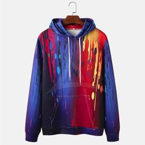 2025 Sublimation Hoodies Solide 100% Coton Écologique Respirant Tissu Chaud pour Temps Froid et Activités de Plein Air Hommes - Product Image 1