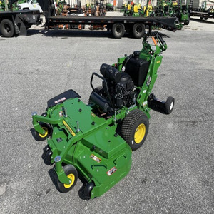 Cortadora de césped comercial John Deere usada, con motor Kawasaki de 19 HP, 52 pulgadas, hidrostática, para paisajismo, en venta. - Product Image 2