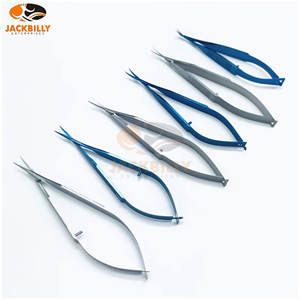 Micro ciseaux sur mesure en gros: instruments neurologiques chirurgicaux extra pointus pour une coupe de précision à faible quantité minimale de commande - Product Image 2