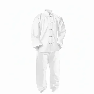 New Fashion Designer Custom <b>Men's</b> 100% Cotton 200GSM <b>Kimono</b> Kung Fu Martial Arts Sportswear Quick Dry Streetwear Casual <b>Jackets</b> - Product Image 2
