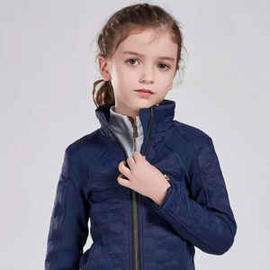 Chaqueta Ecuestre para exteriores de primavera y otoño para niños OEM, chaqueta cálida a prueba de viento para ropa de equitación - Product Image 4