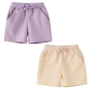 Transpirable niños niñas sudor corto entrenamiento diseñador polar algodón Fitness correr entrenamiento Yoga deportes niños pantalones cortos para niños - Product Image 1