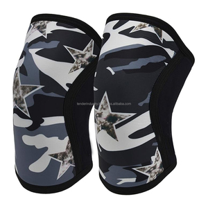 ปลอกแขนยาวสำหรับยกน้ำหนักผ้านีโอพรีนเนื้อนุ่มพิมพ์ลาย - Product Image 1