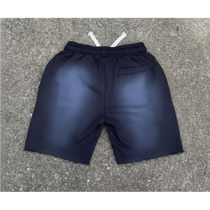 Pantalones Cortos Deportivos de Algodón para Hombre, Estilo Vintage, Corte Recto, Lavado Ácido, Servicio OEM, Ropa Urbana - Product Image 2