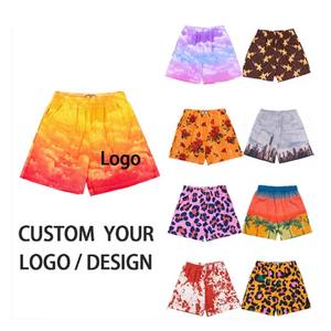 Pantalones cortos de malla de poliéster para hombre, informales, personalizados, para baloncesto, 5 pulgadas, novedad de verano - Product Image 5