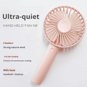Hot Bán Xách Tay Có Thể Điều Chỉnh Tốc Độ Ánh Sáng Linh Hoạt Trọng Lượng Im Lặng Mini Cầm Tay <span class=keywords><strong>Fan</strong></span> Cho Thể Thao Ngoài Trời Buổi Hòa Nhạc Quà Tặng Mùa Hè - Product Image 6