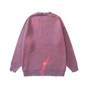 Suéter de Punto Personalizado Nuevo, Suéter Masculino con Bordado 3D, Suéter Jacquard, Jersey de Cuello Redondo, Suéter de Punto de Manga Larga para Hombre - Product Image 1