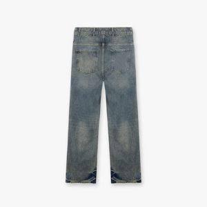 Jeans R3D Double Destroyer Baggy para Hombre, Azul Neutro, Corte Relajado, Estilo Desgastado, Algodón Resistente, Tallas 28 a 38 - Product Image 2