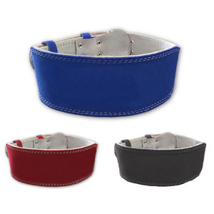 Logo personnalisé OEM Levier de levage de puissance Ceinture de levier d'haltérophilie en cuir véritable Meilleurs accessoires de gymnastique d'entraînement compression - Product Image 6