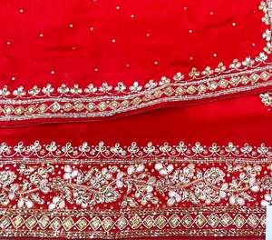 Designer moderne non cousu brodé à la main belle tenue de fête costumes indien mode avant style traditionnel - Product Image 3