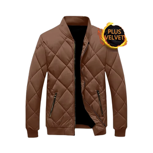 Vente de gros Veste en duvet matelassée pour homme, Veste chaude matelassée de haute qualité, grande taille - Product Image 1