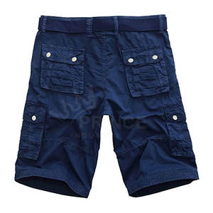 กางเกงขาสั้นผ้าฝ้าย100% สำหรับผู้ใหญ่พิมพ์โลโก้แบบลำลองสำหรับผู้ชาย - Product Image 2