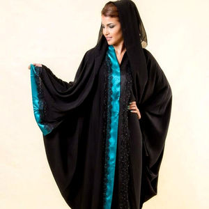 Alta calidad Dubai Color negro Modesto Abaya Venta caliente en Medio Oriente - Product Image 1