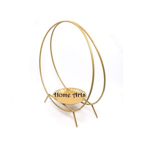 Latest Design Metal 2 Tier <b>Cake</b> Server With Bestest Quality Gold Color Dessert Snacks Server At Lowest Price - Product Image 3