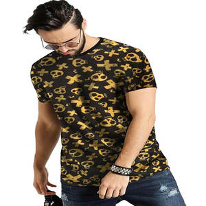 Verano temporada algodón fácilmente lavado hombres camisetas 2024 manga corta hombres camiseta para la venta - Product Image 4