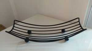 Panier à fruits en métal argenté élégant, porte-fruits de forme carrée offrant un accès facile aux fruits et améliorant l'esthétique de la cuisine - Product Image 6