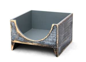 Argent & Or Laque Cocktail & Déjeuner Porte-Serviettes Bois & Papier Matériel Élégant Table Décor Boîtes À Mouchoirs - Product Image 4