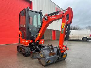Mini-excavatrice Kubota KX016-4 |   Excavatrice compacte de 1,6 tonne pour la construction et l'aménagement paysager - Product Image 6