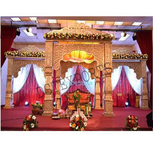 Mandaps de mariage de rêve de style Bollywood à Melbourne, configuration de mandap de mariage indien sur le thème Bollywood, ensemble de mandap de mariage indien Bollywood au Royaume-Uni - Product Image 1