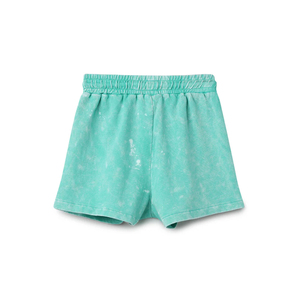 Short vintage taille haute pour hommes personnalisé délavé à l'acide Short streetwear en coton épais et respirant en éponge française - Product Image 2