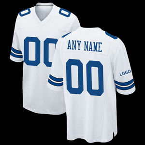 Team Uniform <b>American</b> Football Jersey High Quality XL Tops Embroidered Shirts for Youth Kids Sports Wear - Product Image 2