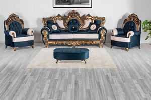 Juego de sofá moderno de lujo Premium tela cómoda para muebles del hogar para sala de estar o villa - Product Image 3