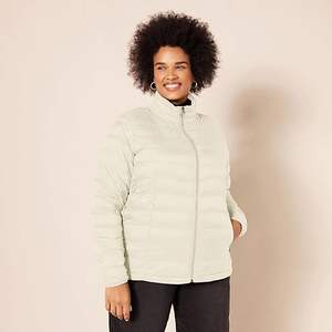 Manteau rembourré à bulles d'hiver en coton avec logo personnalisé pour femmes Veste bouffante d'extérieur en polyester noir pour femmes - Product Image 4