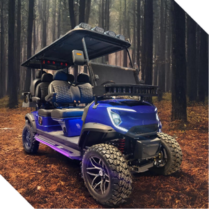 รถกอล์ฟไฟฟ้าขนาดเล็กหรูหรา4-Seater ขนาดเล็กรถกอล์ฟที่ไม่เหมือนใครขนส่งในเมือง48V/72V แบตเตอรี่ลิเธียมรีโมทคอนโทรล30-50 km/h 90km - Product Image 4