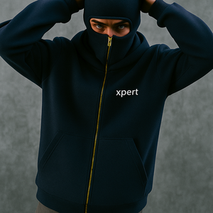 OEM/ODM Unisex Sports Casual Pullover with <b>Ninja</b> <b>Hoodie</b> and Built-In Balaclava Custom Logo Streetwear Low MOQ Wholesale - Product Image 4