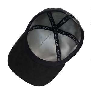 Casquettes de baseball personnalisées de haute qualité à 6 panneaux avec logo brodé personnalisé, doublure en satin réglable pour hommes et femmes avec logo - Product Image 5