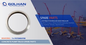 HIGH QUALITY STEEL WEAR <b>RING</b> for PUTZMEISTER, Concrete Pump Part Wear <b>Ring</b> 251031006 251026008 - Product Image 2