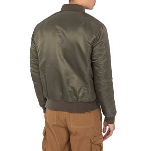 Blouson aviateur réversible imperméable brodé sur mesure style vintage pour homme, 100 % toile polyester, hiver, vente en gros - Product Image 4