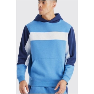 Chándal de otoño para hombre de calidad superior, chándal para correr, logotipo personalizado impreso, Sudadera con capucha de lana de algodón 100%, patrón sólido completamente - Product Image 4