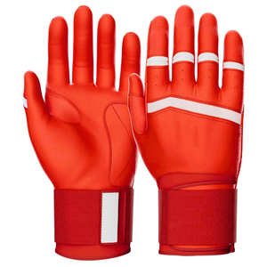 Customized Cabretta Leather Baseball Batting Gloves for Adults Outdoor Infield Sports Gear with Customized Color and Design - Product Image 1