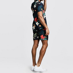 ชุดสั้นแนวสตรีทสำหรับผู้ชาย,ชุดขาสั้นคู่สำหรับฤดูร้อนสำหรับผู้ชาย - Product Image 5