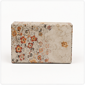 Boîte à plectres de guitare en bois émaillé avec symboles Chakra, étui de rangement rectangulaire avec couvercle, artisanal, écologique, multifonction - Product Image 2