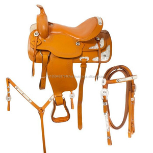 <b>Saddle</b> Horse Western Hot and Trendy Style Horse Leather Western <b>Saddle</b> - Product Image 3