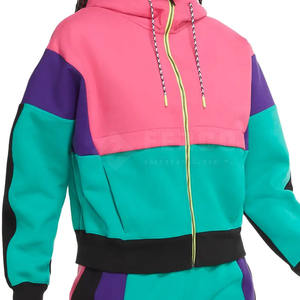 2025 nueva moda mujer invierno Casual Sudadera con capucha con cremallera y capucha Lisa cómodo estilo callejero logotipo frontal - Product Image 3