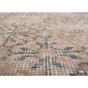 พรมขนสัตว์สีน้ำตาลเบจวินเทจถักมือ รุ่น Pae-534 ลายเหรียญรูปสี่เหลี่ยมผืนผ้า สำหรับบ้าน ห้องโถง ห้องนั่งเล่น สำหรับวัยรุ่น - Product Image 3