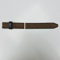 Bracelet de montre de remplacement en cuir souple Crazy Horse marron italien, fait main, de qualité supérieure, 22 mm, boucle ardillon, boucle fixe mobile 4-4 mm