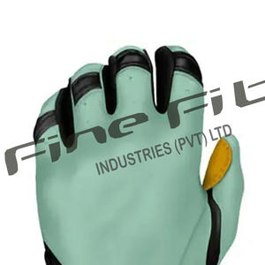 Gants de frappeur légers en cuir d'agneau pour enfants Gants d'entraînement sportif confortables pour jeunes personnalisables - Product Image 1