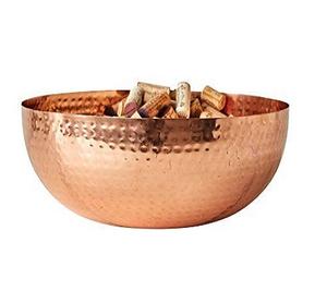 Classic Design Copper Chocolates Serving <b>Bowls</b> <b>Set</b> <b>Of</b> 3 Round Shape Food <b>Mixing</b> <b>Bowls</b> With Handle For Top Selling - Product Image 6